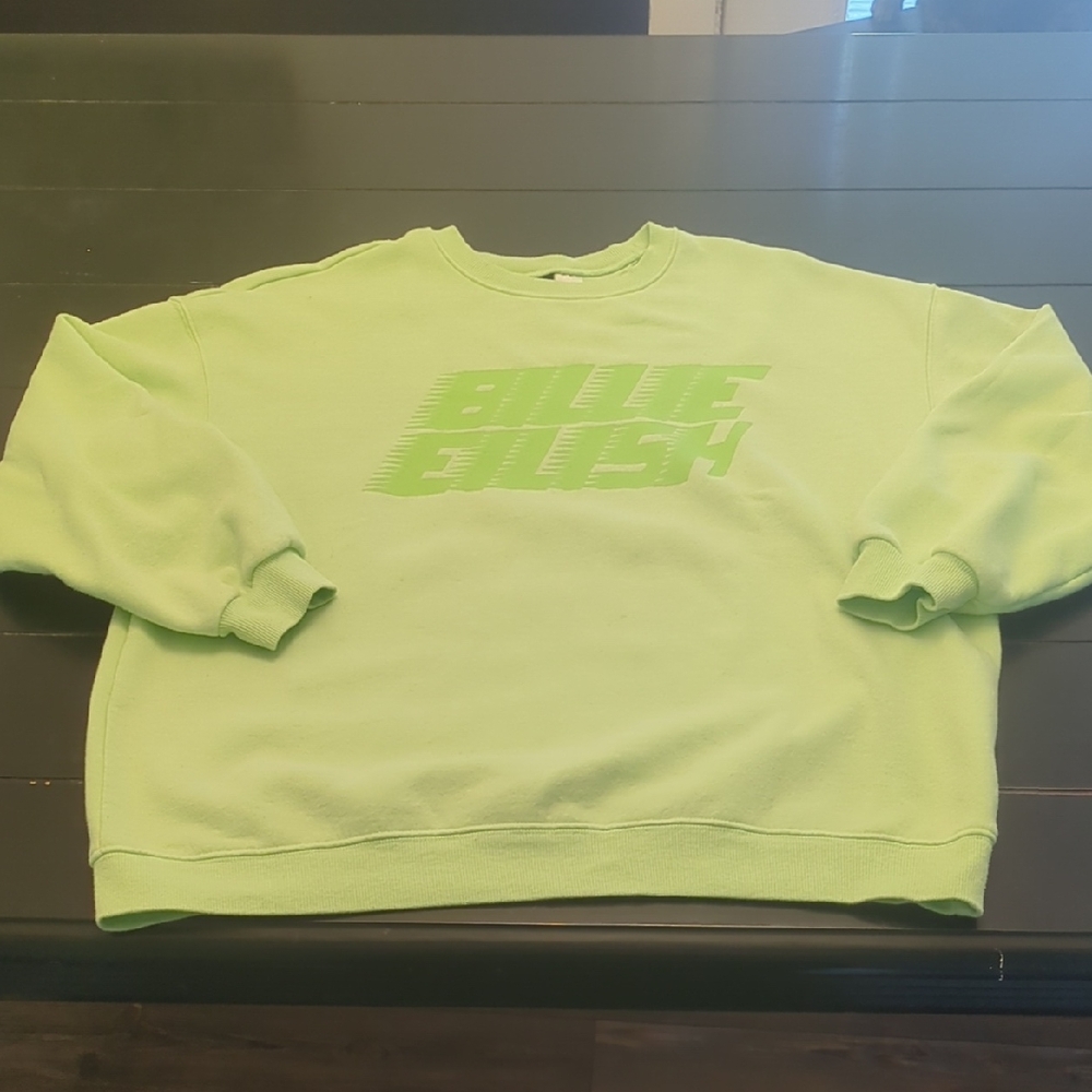 H&M Green Crew Neck Sweater